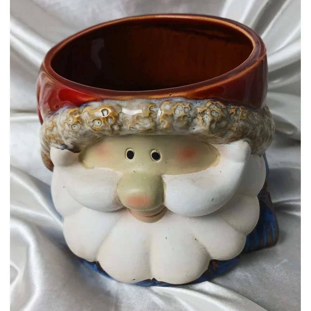 BURTON + BURTON SANTA CLAUSE HEAD PLANTER